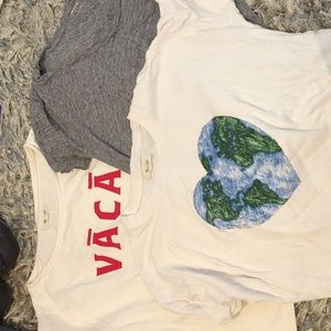 Madewell t shirt bundle, s/m